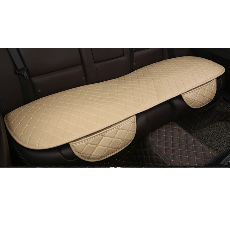 Universal Car Seat Covers PU Leather Seat Cover Auto Interior Accessories Mat Protector Car Leather Support Pad Car Seat Covers