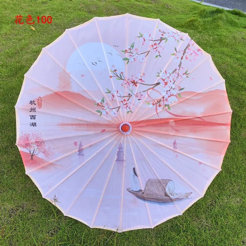 Hot Selling Ancient Style Umbrellas Scenic Chinese Style Ceiling Decoration Umbrellas, Hanfu Cosplay Decor