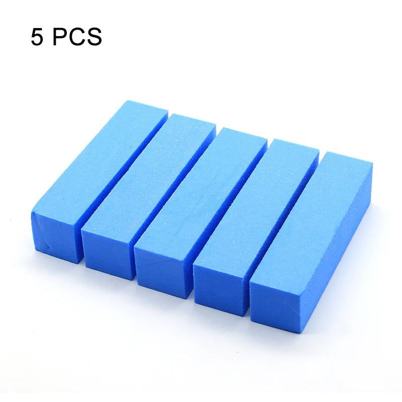 Nails Buffer Grind Buffing Block pink Nail File For Pedicure Manicure Care Nail Art Sponge Buffer Polish Nail accessories Tools