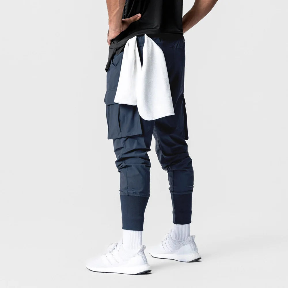 Man Pants Summer Casual Loose Trousers New In Men Clothing Fitness Sport Jogging Tracksuits  Drawstring  Sweatpants  Pants
