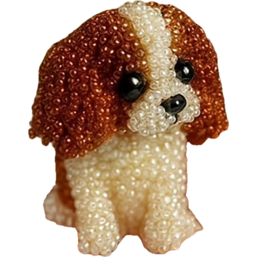 3D Animals Bead Craft Kit 3D Animal Dog Shape Bead Embroidery Set for Crafting Enthusiasts Girls Women Teens Adults DIY Gifts