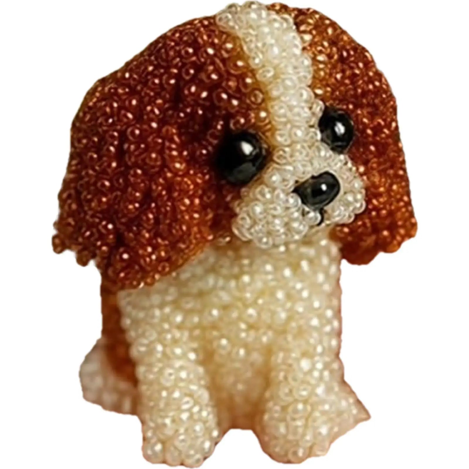 3D Animals Bead Craft Kit 3D Animal Dog Shape Bead Embroidery Set for Crafting Enthusiasts Girls Women Teens Adults DIY Gifts