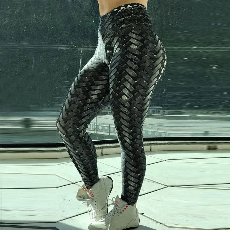 Leggings Women Sexy Sport Gym Training Print High Waist Yoga Pants Fitness Joggings Running Workout Legging Womens Clothing