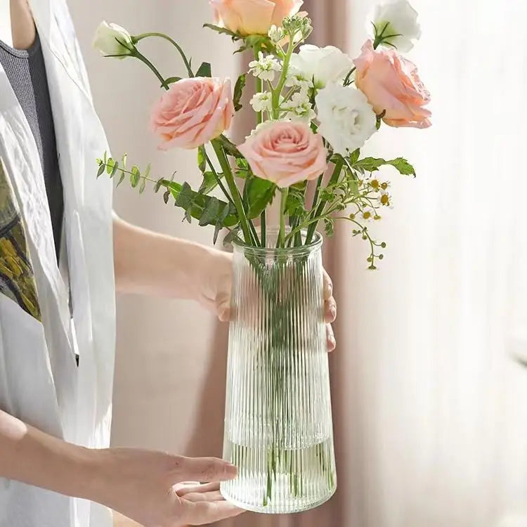 Creative Nordic Glass Flower Vase