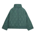 Autumn/Winter New Product Women's New Fashion Loose Pocket Stand up Collar Lightweight Cotton Coat Jacket Coat