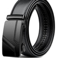 Men's High-Quality Belt 110cm 120cm 130cm Luxury Belt, Black Men's Automatic Buckle Jeans Men's Belt Suit Belt