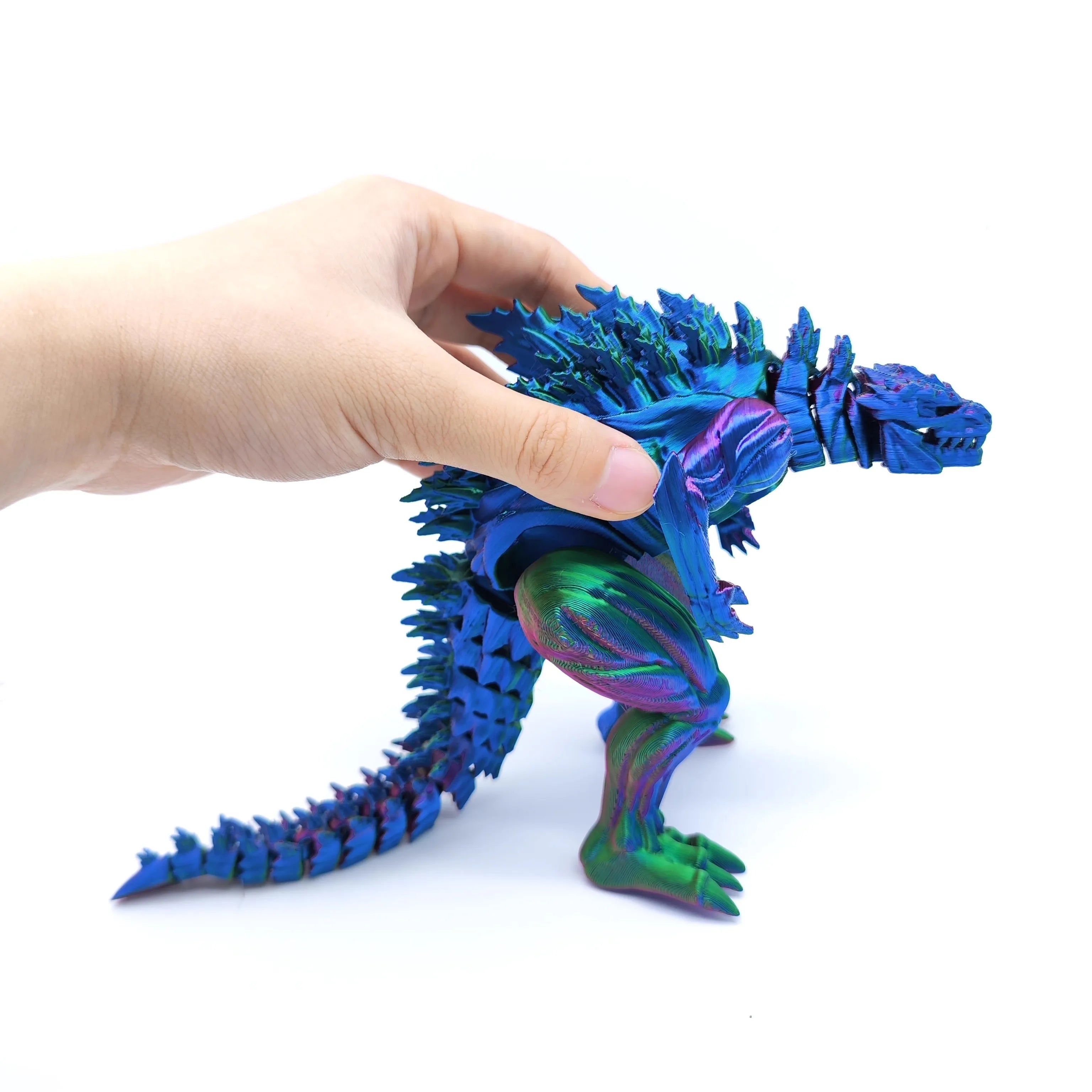 3D Printing Muscle Dinosaur Toys Joints Movable Creative Desktop Decorative Ornaments Simulation Animal Dinosaur Model Boy Gift