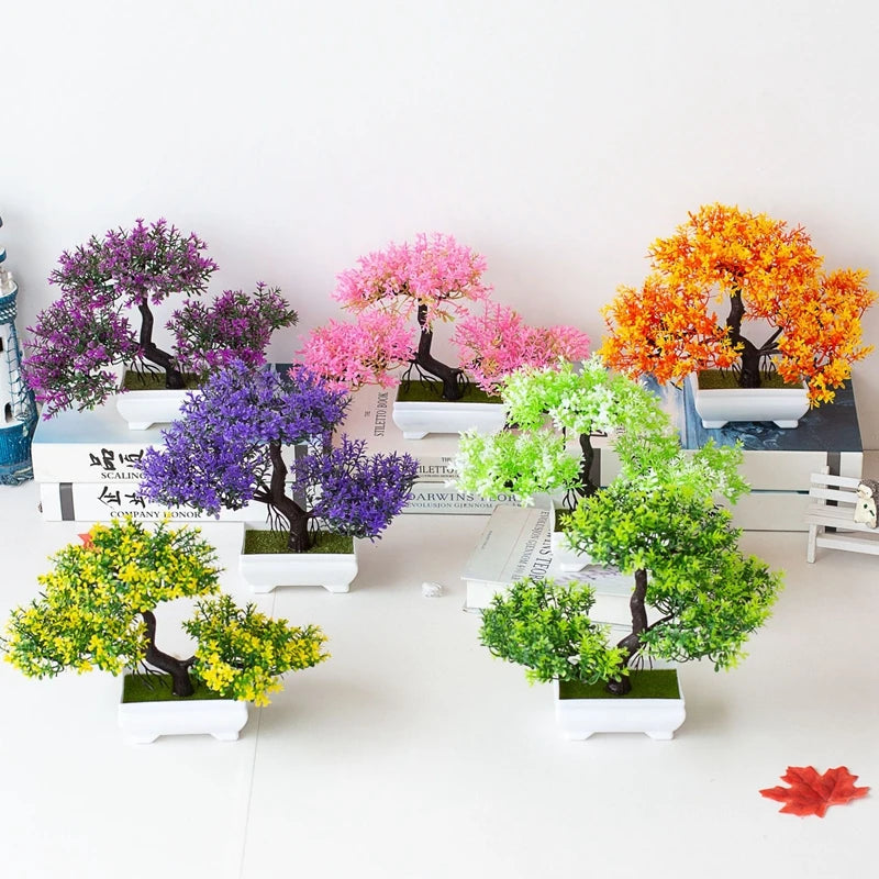 Artificial Tree Bonsai Simulation Plants Pot Plants for Garden
