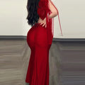 Elegant Dresses for Women Sexy Party Glamorous Contrast Sequin Ruched Slit Elegant Evening Bodycon Dress Streetwear Fashion 2024