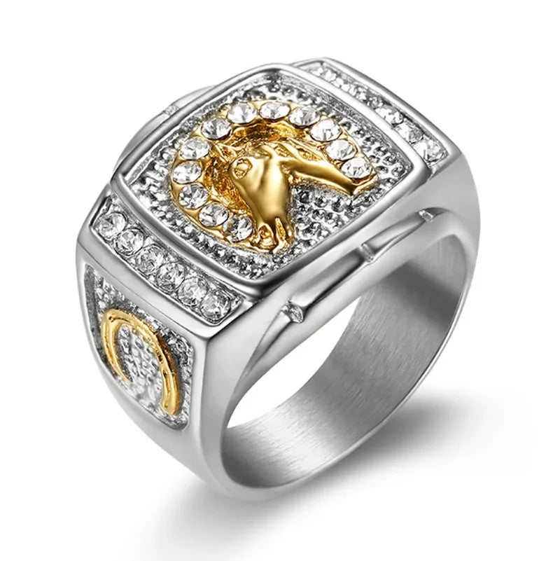Exquisite Vintage Green Zircon Ring for Women Simple Charm Banquet Party Birthday Anniversary Gift