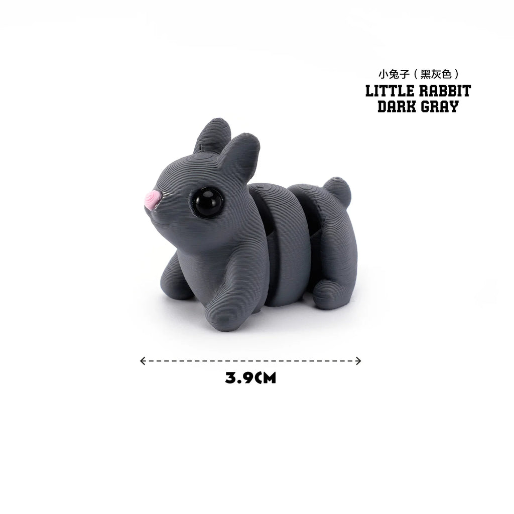 3D Printed Mini Animals Multi-Joint Rotatable Fidget Toys Office Desk Decoration Home Decor Animal Model Figurine Kid Gift 피규어