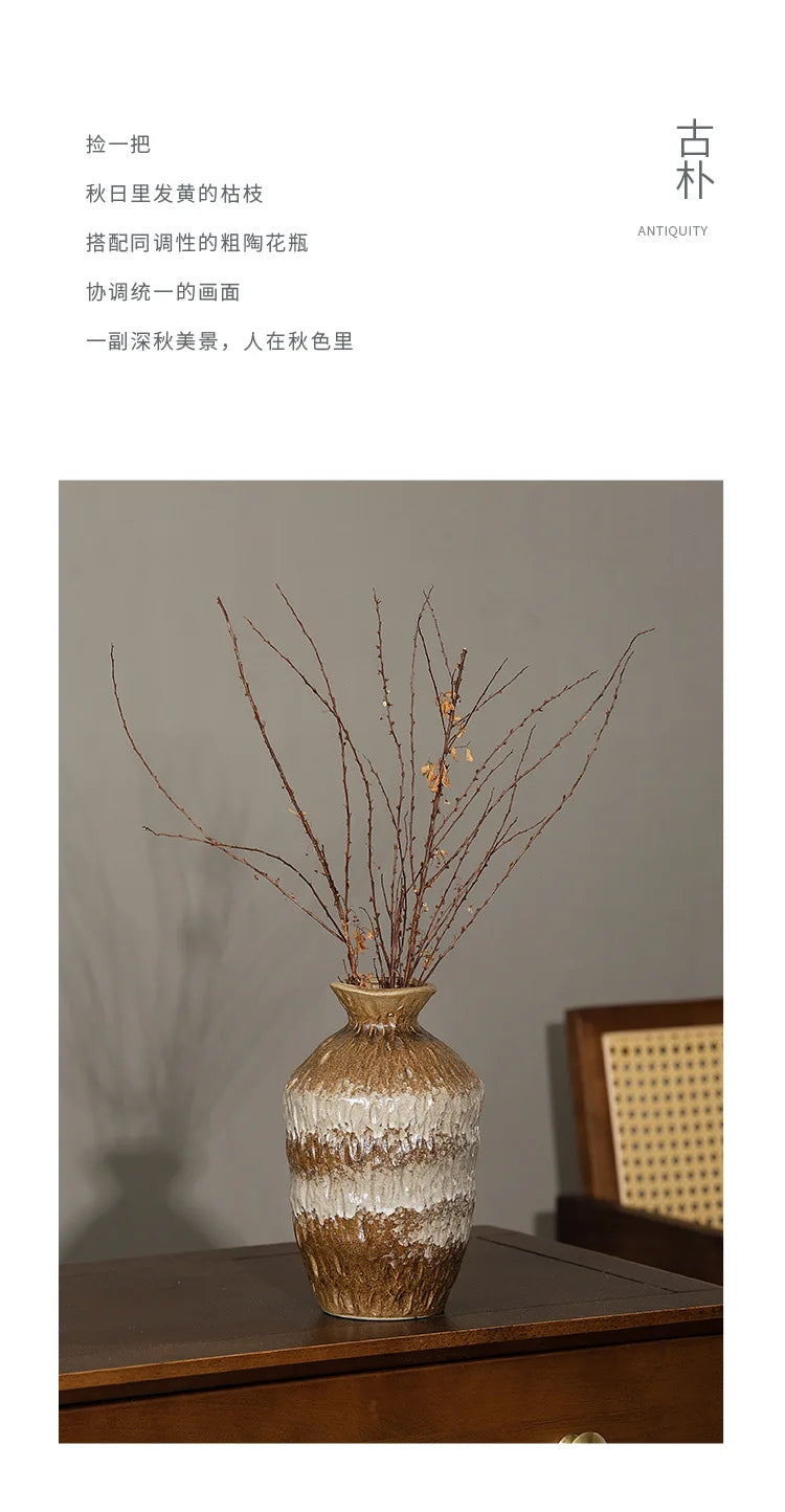 European Style Retro Style Ceramic Vase