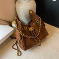 High-Quality Leather Women's Handbag Classic Elegant Design By Famous Designer Luxury Brand For Stylish Ladies