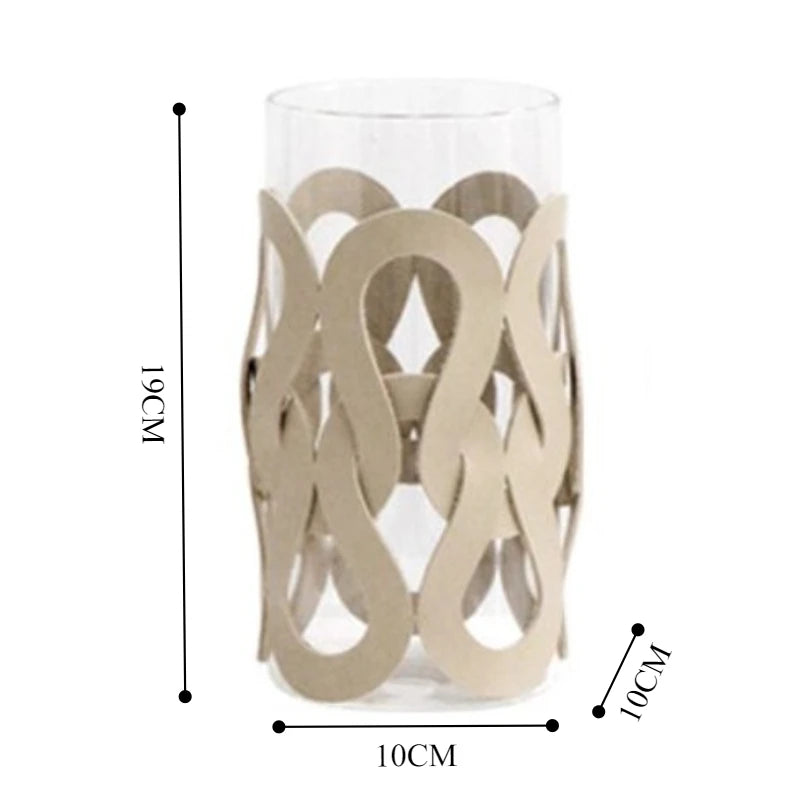 Glass Vases Decoration Aesthetic Flower Vase