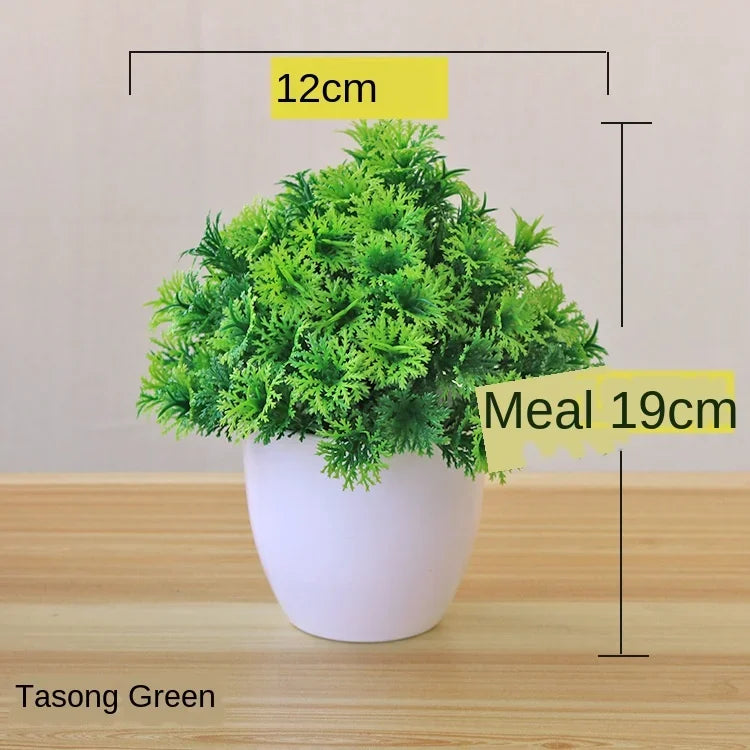 Artificial Plants Potted Bonsai