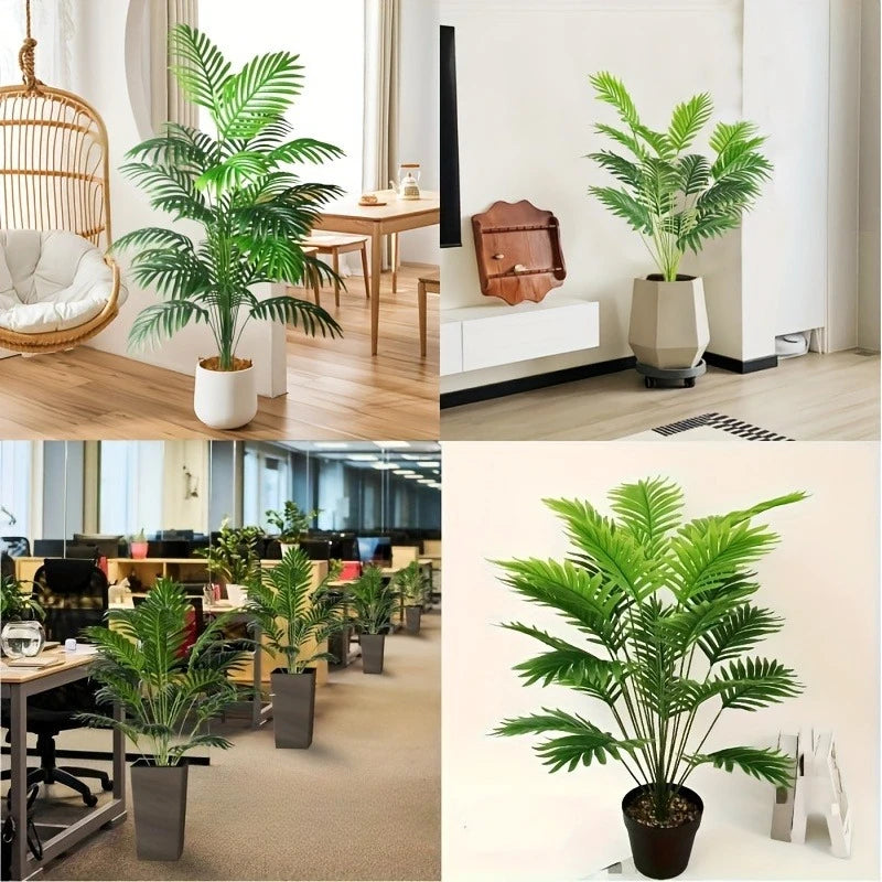 Artificial Areca Palm Trees Plants Tree Plastic 65-90cm