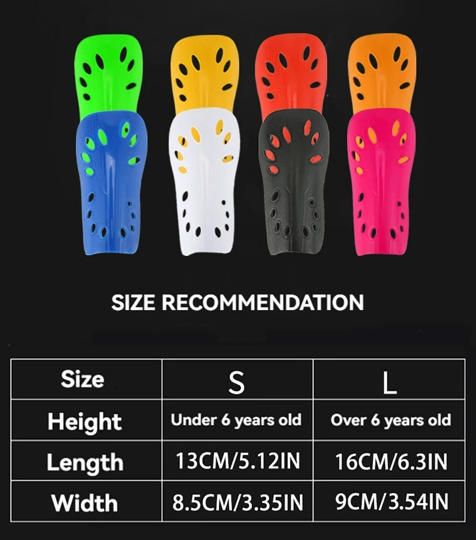 GOBYGO 1Pair Soccer Leg Warmers EVA material Match Training Sports Pads Plug-in Shin Guards Shin Protectors Calf Guard Inserts