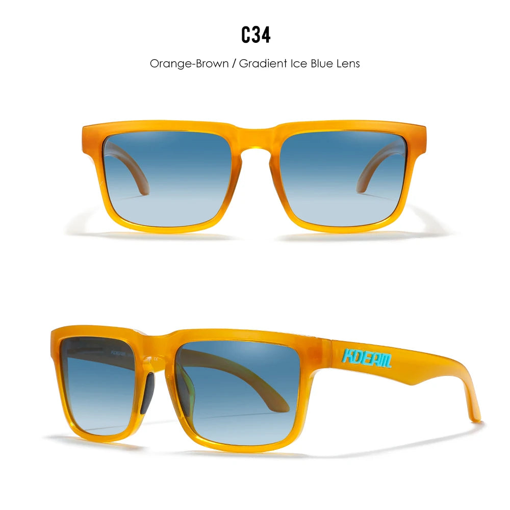 KDEAM Men's Square Sunglasses