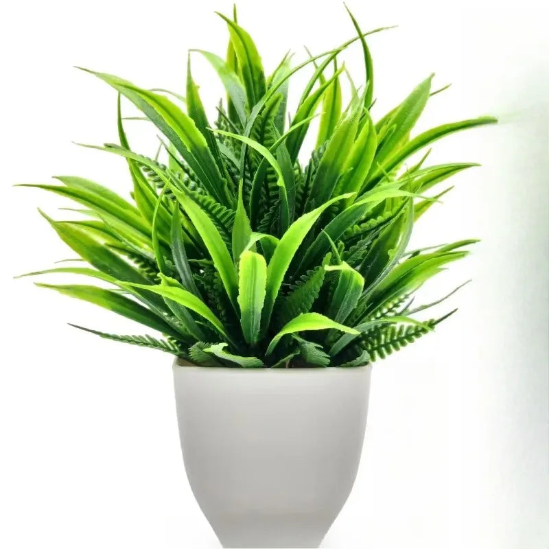 1PC Artificial Plant with Plastic Pot