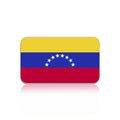 Venezuela Flag Lapel Pin Country Patriotic Brooch for Hat Tie Clothes Backpack - Fashionable International Flag Accessory