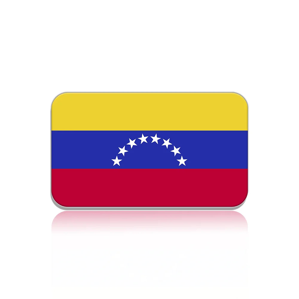 Venezuela Flag Lapel Pin Country Patriotic Brooch for Hat Tie Clothes Backpack - Fashionable International Flag Accessory