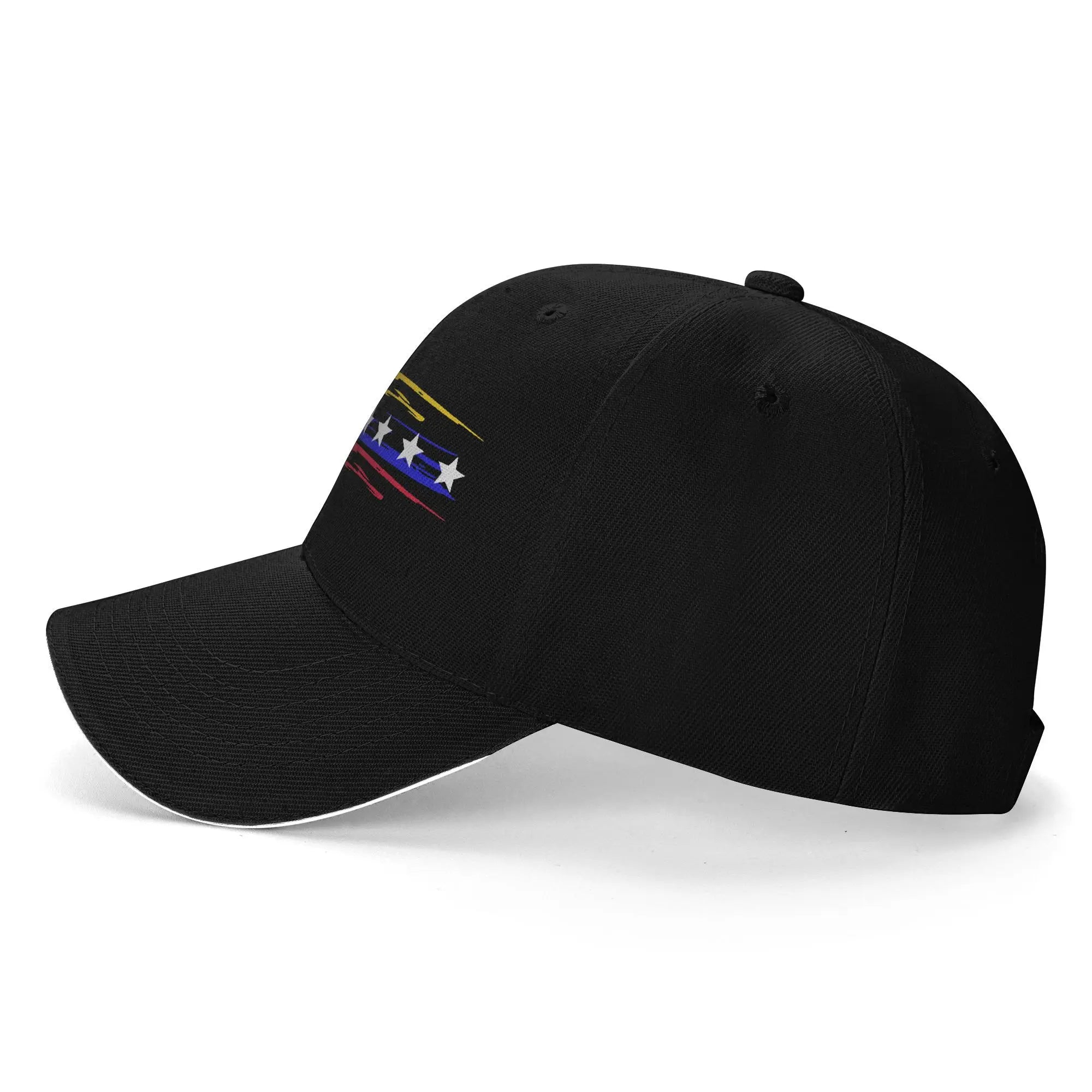 Venezuela flag minimalist Casual Baseball Cap  Kpop Rock Trucker Hat Summer Sun Visor Unisex-Teens Stylish Baseball Caps