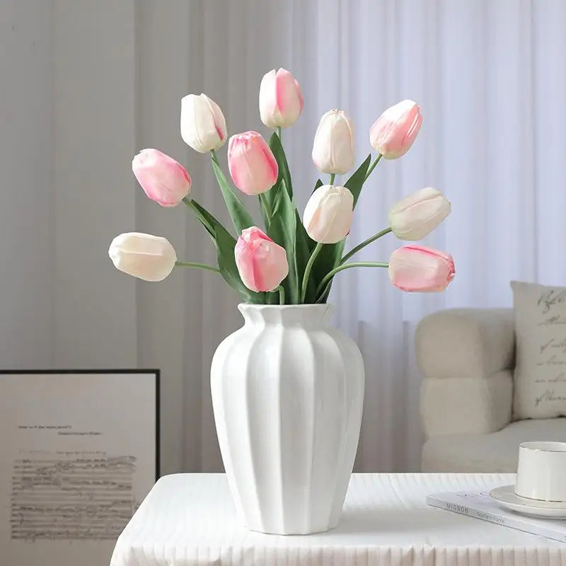 Water Ripple Plastic Vase