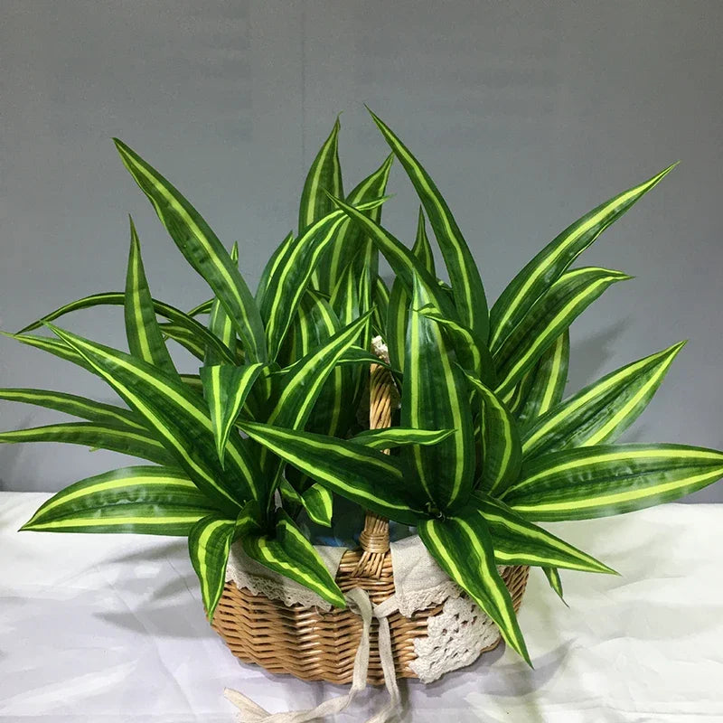 Artificial Plants Wall Palm Leaves