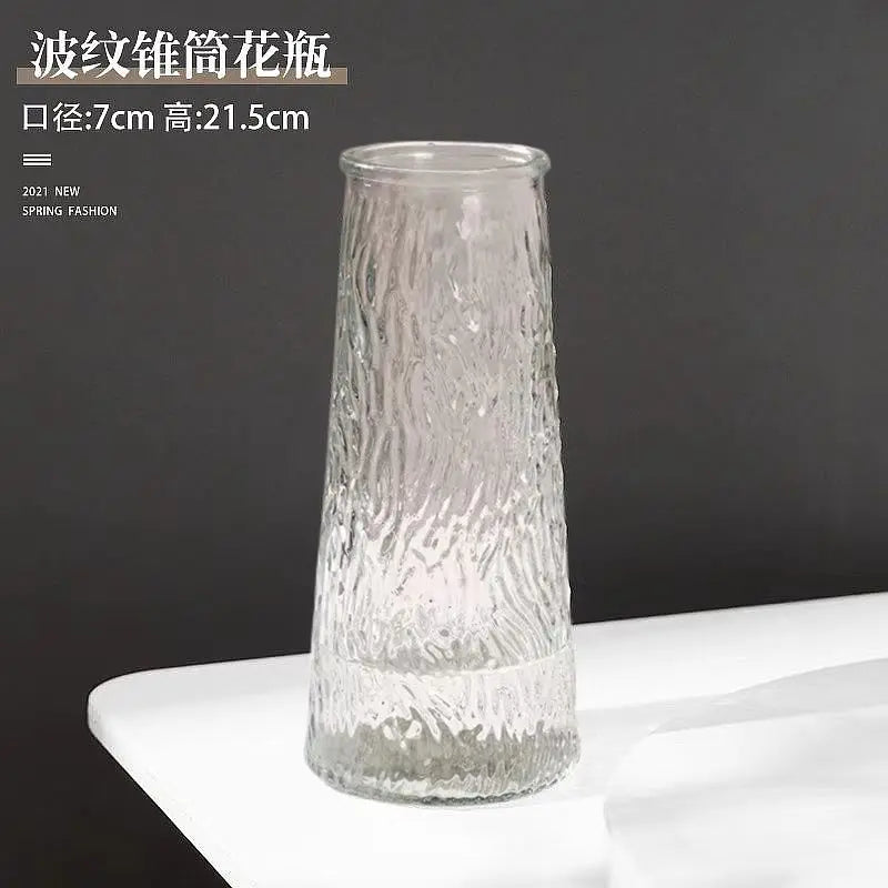 Creative Nordic Glass Flower Vase