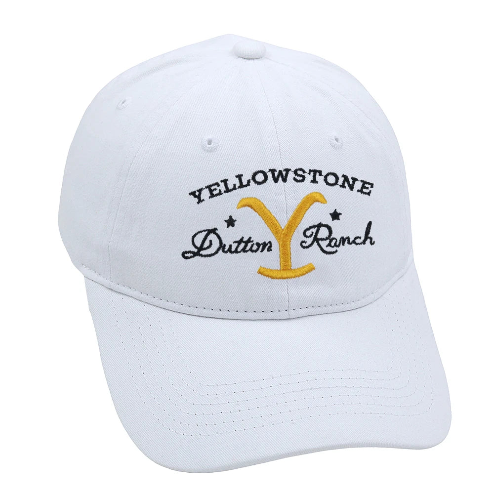 Yellowstone Dutton Ranch Baseball Cap Embroidery Cowgirl Dad Hat Men Summer Casual Farm Hat Unisex