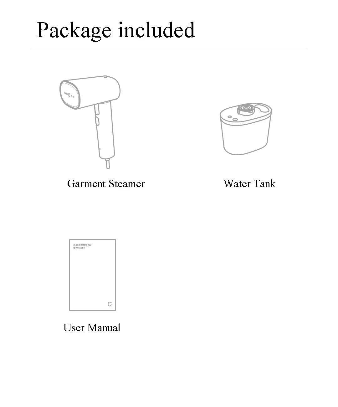 Xiaomi Mijia Garment Steamer 2 Handheld Clothes Steam Iron Portable Foldable Home Appliance Iron Steamer for Travel