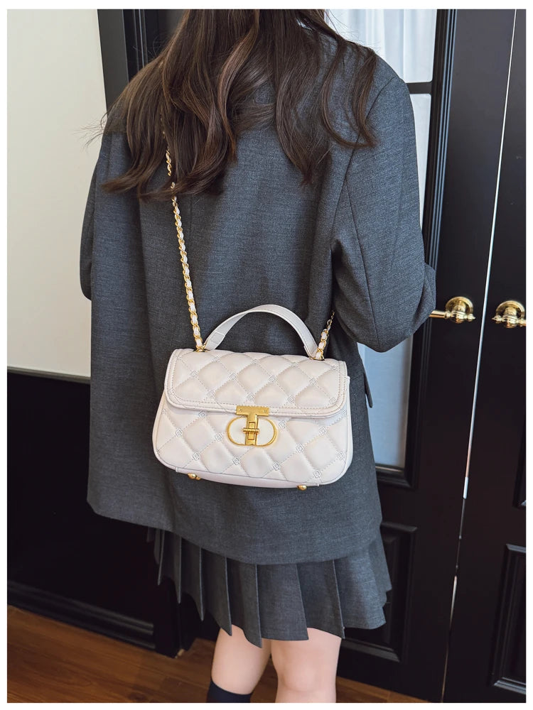 Famous Designer Leather Tote Bag Handbag Crossbody Shoulder For Women By Luxury Brand Elegant