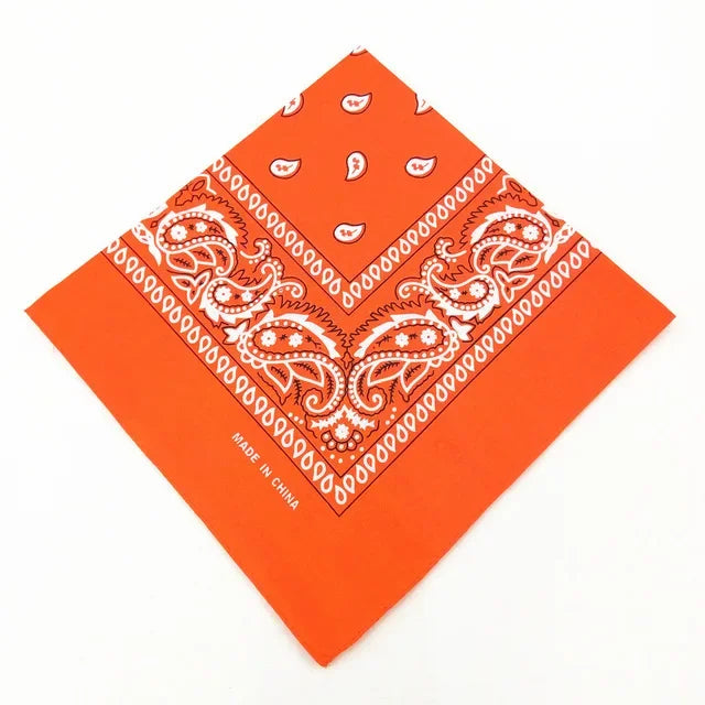 1/2pcs Hip Hop Bandana Man Women Fashion Outdoor Headbands Hair Band Wrist Wraps Hair Scarves High Quality Hair Accessories