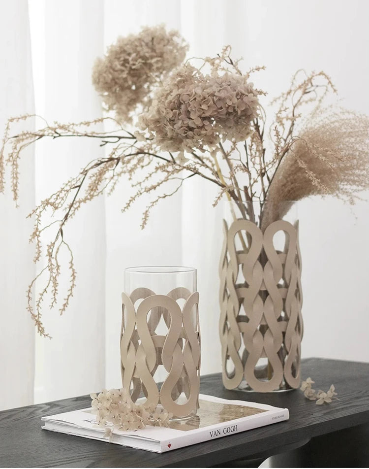 Glass Vases Decoration Aesthetic Flower Vase