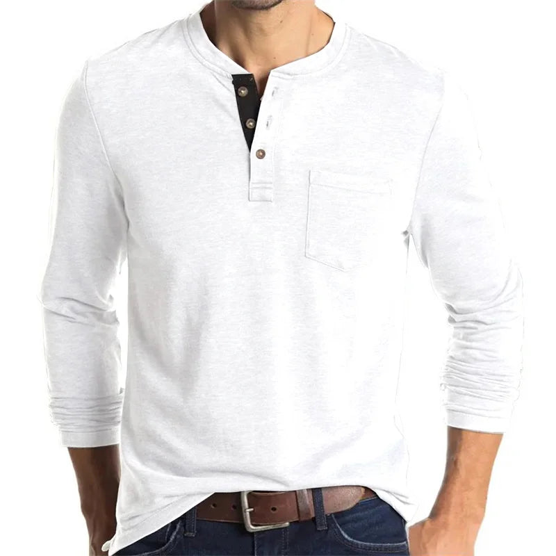 Men Fashion Casual T-Shirts Long Sleeve Tops For Man Soild O Neck Shirts Elastic Gym T Shirt Soccer Tees Streetwear Man Clothing