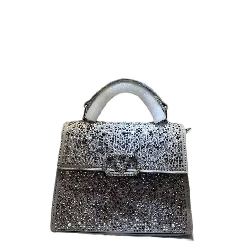 High-End Luxury Brand Women's Leather Crossbody Bag Famous Designer Popular Classic Collection Ladies