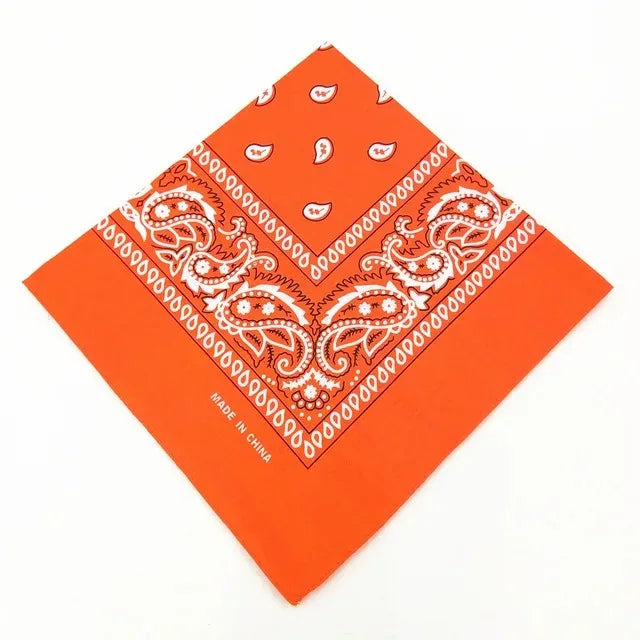Hip Hop Bandana 23 Styles Man Women Fashion Outdoor Headbands Hair Band Wrist Wraps Hair Scarves High Quality Hair Accessories