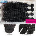 Deep Wave Hair Bundles 20-24 Inch – 12A Human Hair Extensions