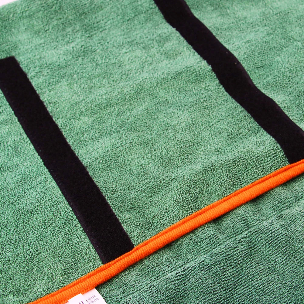 Dog Bathrobe Towel Pet Drying Coat Clothes Adjustable Pet Towel For Large Medium Small Dogs Cat Microfiber Absorbent Beach Towel