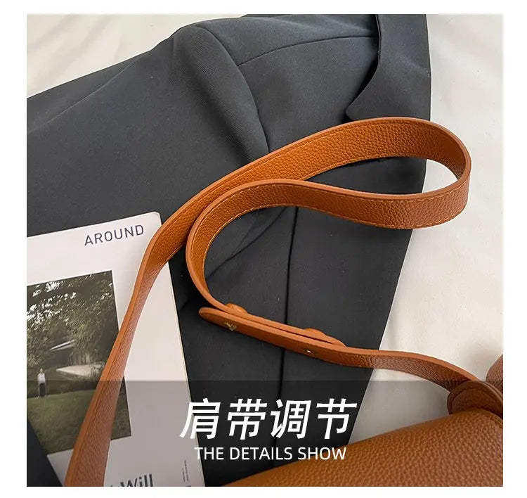 2025 New High-end Ladies Leather Hand Bag Luxury Brand Famous Designer Classic Simple Paris