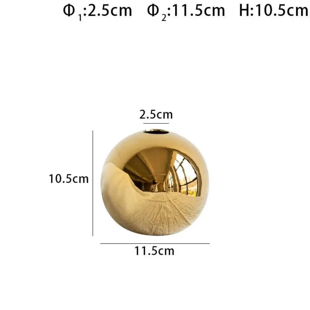 Home Decoration Flower Arrangement Accessories Ceramic Vase