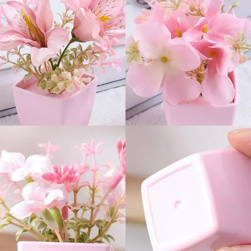 Artificial Flower Potted Plant