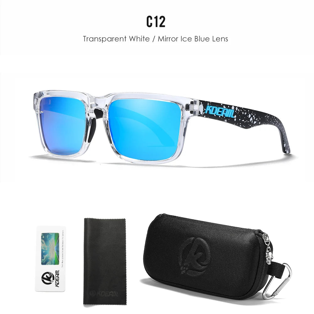 KDEAM Men's Square Sunglasses