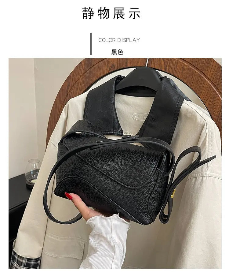 2025 New High-end Ladies Leather Hand Bag Luxury Brand Famous Designer Classic Simple Paris