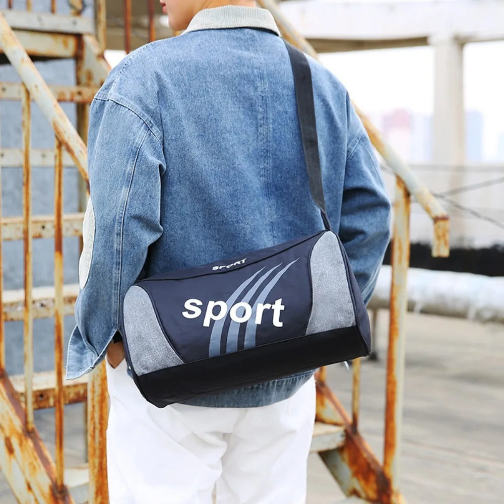 Gym Bag Men's Sports Fitness Accessories Small Training Handbag Women's Travel Male Shoulder Bolsas For The Weekend And Exercise