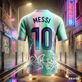 Men's Messi Champions 3D T-Shirt Quick-Dry Breathable, Daily/Outdoor Fan Commemorative Wear