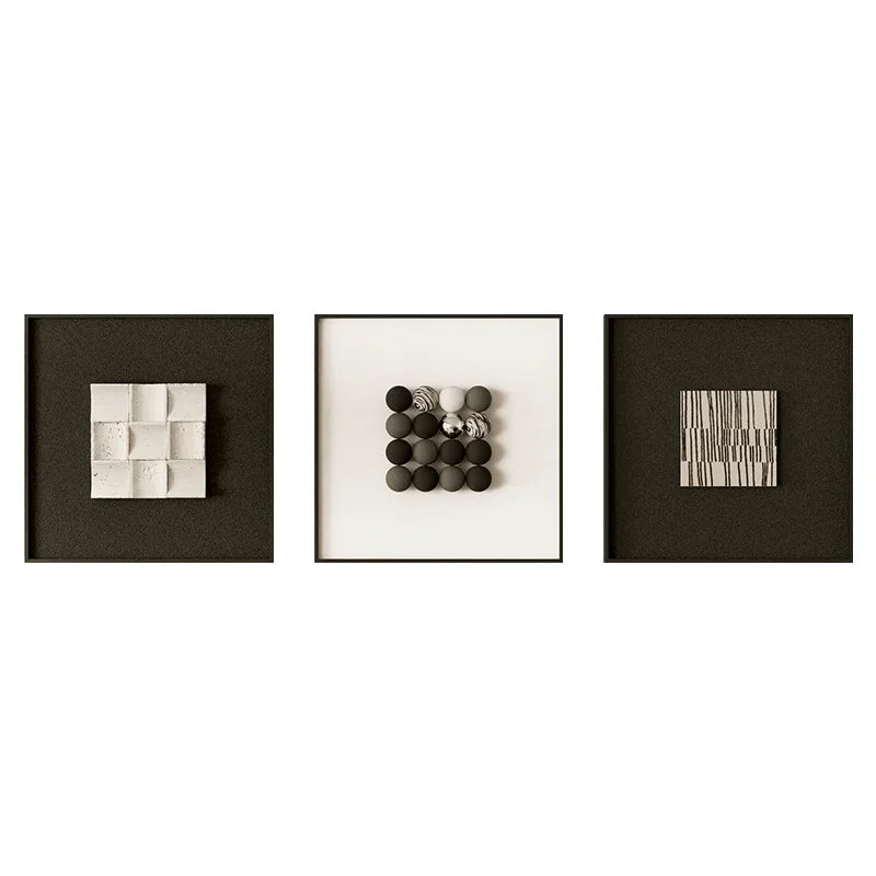 European-style Minimalist  Wall Art Living Room Decoration Vertical Decor Dining Room Foyer Irregular Wall Art Home Decoration