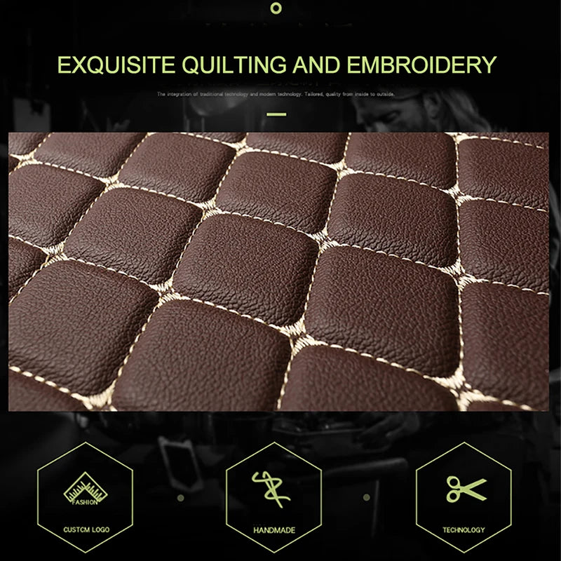 YOGOOGE Custom Car Floor Mats For Subaru Forester 2002-2023 Auto Carpets Foot Coche Accessorie