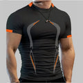 Men's Gym Breathable T-Shirt – Quick Dry Summer Sportswear
