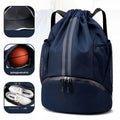 Basketball Football or swimming bag dry wet separation swimsuit storage bag sports backpack training and fitness drawstring
